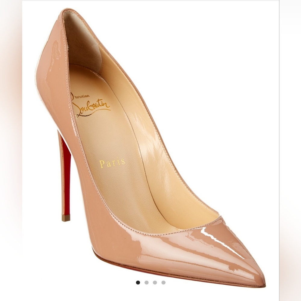 Christian Louboutin Nude Patent Heels